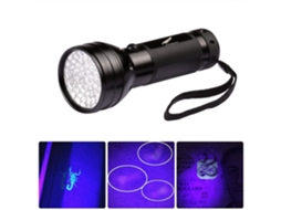 Lanterna Uv Roxa Com 51 Leds Para Teste De Fluorescência Em Unhas