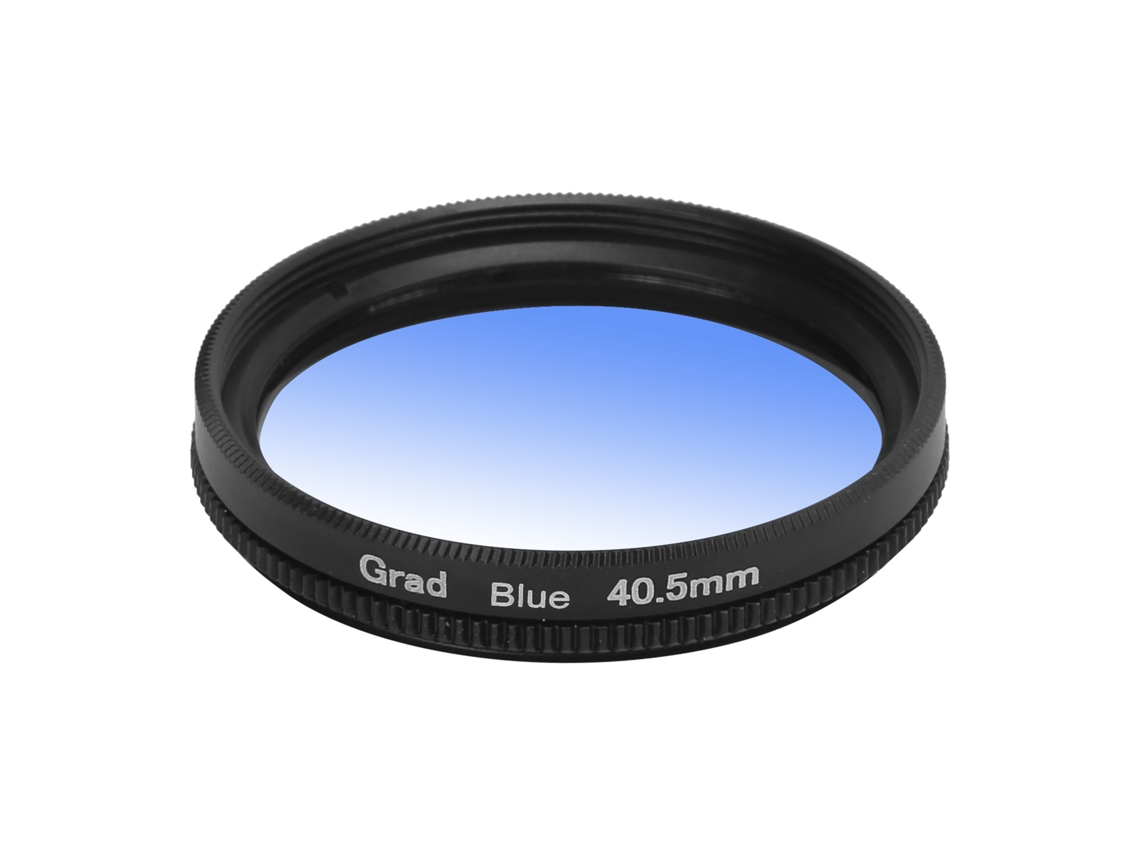 Junestar 40.5mm Gradient Filter Multilayer Coating Waterproof Gradual Colour Lens Filter For Canon Cameragradient Blue LAXISCREED