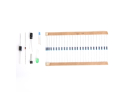 2026horizon-kit De Componentes Electrónicos 1565pcs: Resistores, Capacitores, Leds De 3mm, Diodos E Transistores