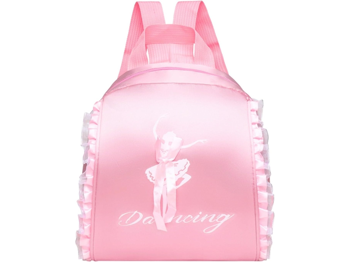 Mochila Infantil Genérica 2026 Para Dança, Balé Latino, Escolar, Bolsa Dança Princesa Meninas (tamanho Único)