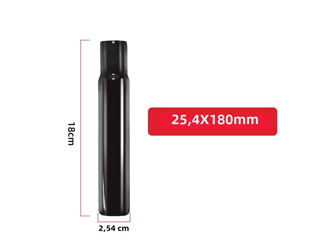 Lurelia Canote De Selim Em Aço Para Bicicleta Infantil, Preto Antiferrugem 25,4-31,8 Mm
