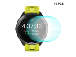 10 unidades para Garmin Forerunner 965 ENKAY 0,2 mm 9H protetor de tela de vidro temperado filme de relógio