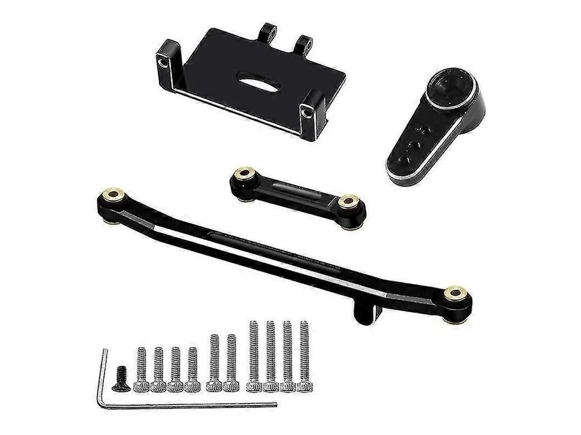 2026 pieza de Repuesto de Metal para Axial Scx24 1/24 Rc Crawler: Brazo Y Barra de Dirección Compatible Con Servo Es08ma Ii