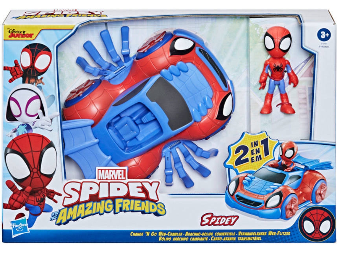 Figura HASBRO Spider-Man – Veículo Transformável Spidey
