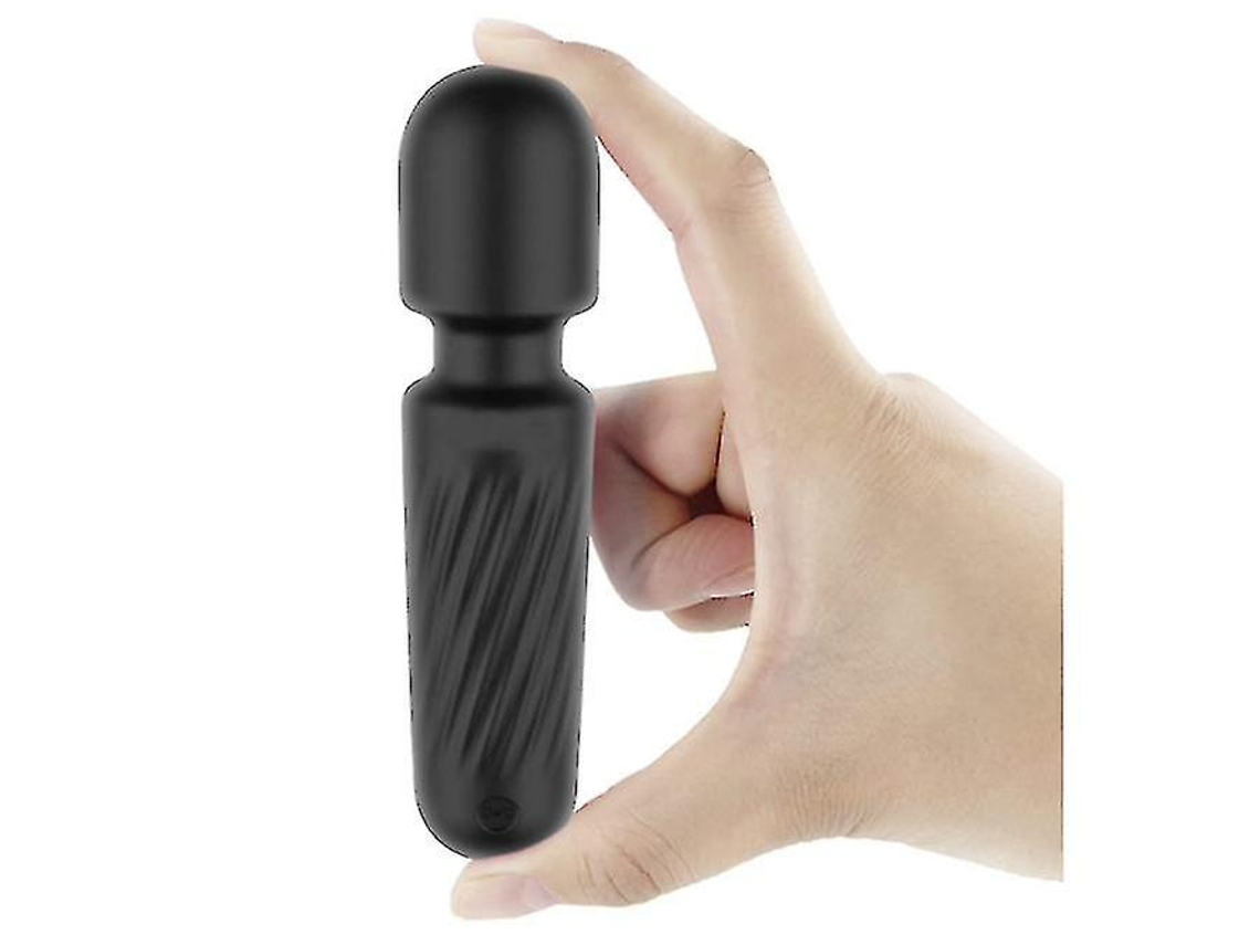 Mini Mate Massageador - Sem Fio E À Prova Dágua - Massageador Corporal Pessoal (preto)