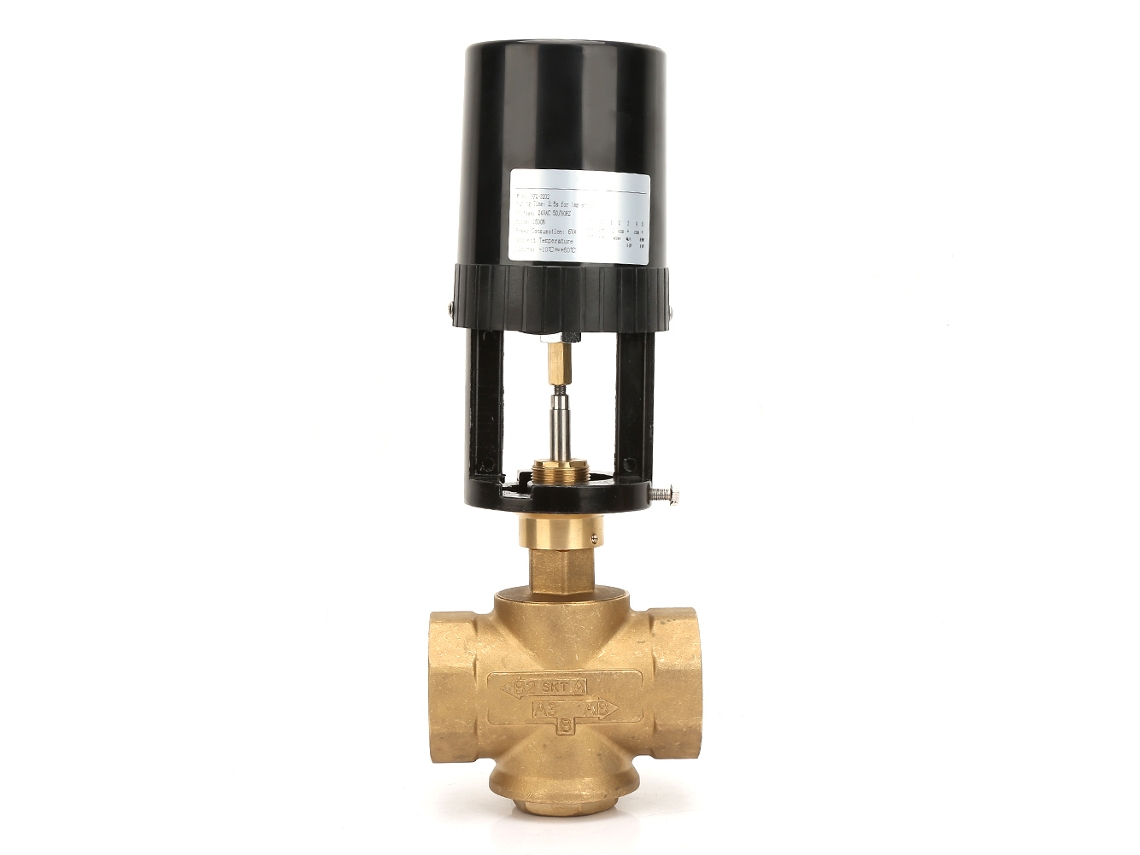 Válvula De Controlo Elétrica Analógica Laxiscreed Dn50 Com Fluxo Ajustável E Alimentação Ac24v