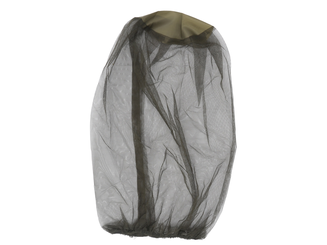 Boné Mosquiteiro Nylon Protetor Uv Verde Militar