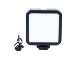 Luz de preenchimento RGB portátil, colorida, 3000-9000k, dimerizável, 70 LEDs, 7w, para gravação e transmissão ao vivo.