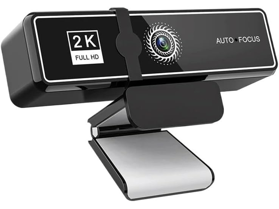 Webcam 4k Full Hd 2k, 30 Fps, Automática, Com Microfone, Usb, Para Computador
