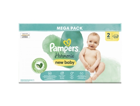 Novo Baby Harmonie 104 Tamanho 2 4-8 kg PAMPERS