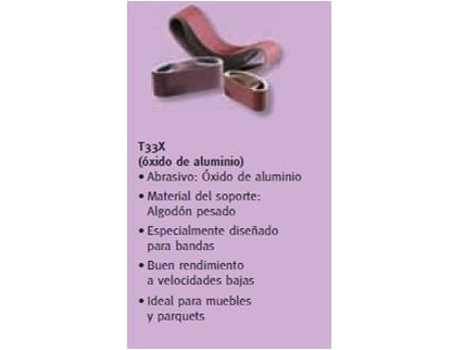 Banda de Lixa de Tecido de Corindo Sfe 75X457/40 DEBRAY
