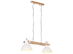 Candeeiro teto VIDAXL White Iron (29 x 28)