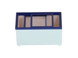 Mali refrigerador Miniatura Horizontal para Casinha de Bonecas Cozinha Decoração Diy Verde Menta