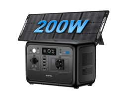 Estação De Energia Portátil Oukitel P800 512wh Lifepo4, 800w (pico 1600w), 2 Tomadas Ac, Painel Solar 200w, Carga Rápida 60min, Campismo E Emergências