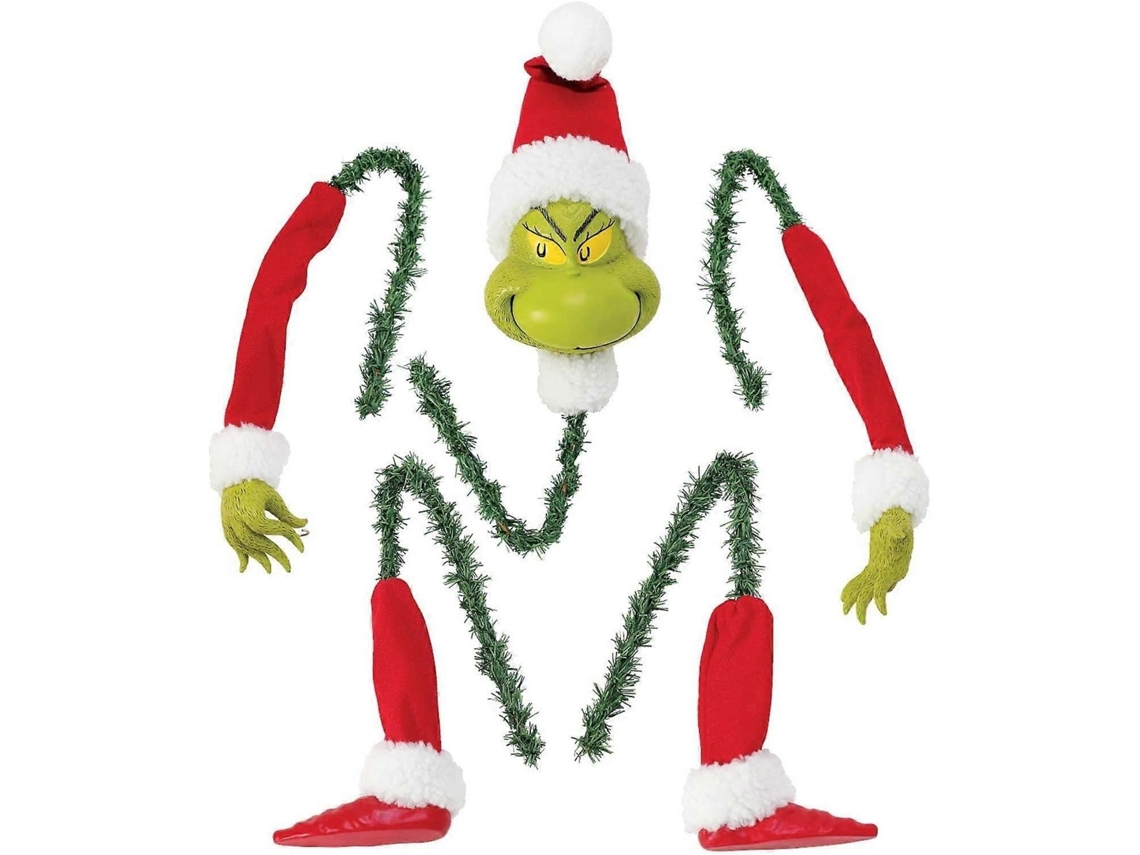 Decoração De Árvore De Natal: Cabeça De Elfo, Braços E Pernas