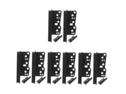Kit De Instalação De Rádio Frame Rush Com Modificação De Áudio (4 Conjuntos) Para Painel Duplo.