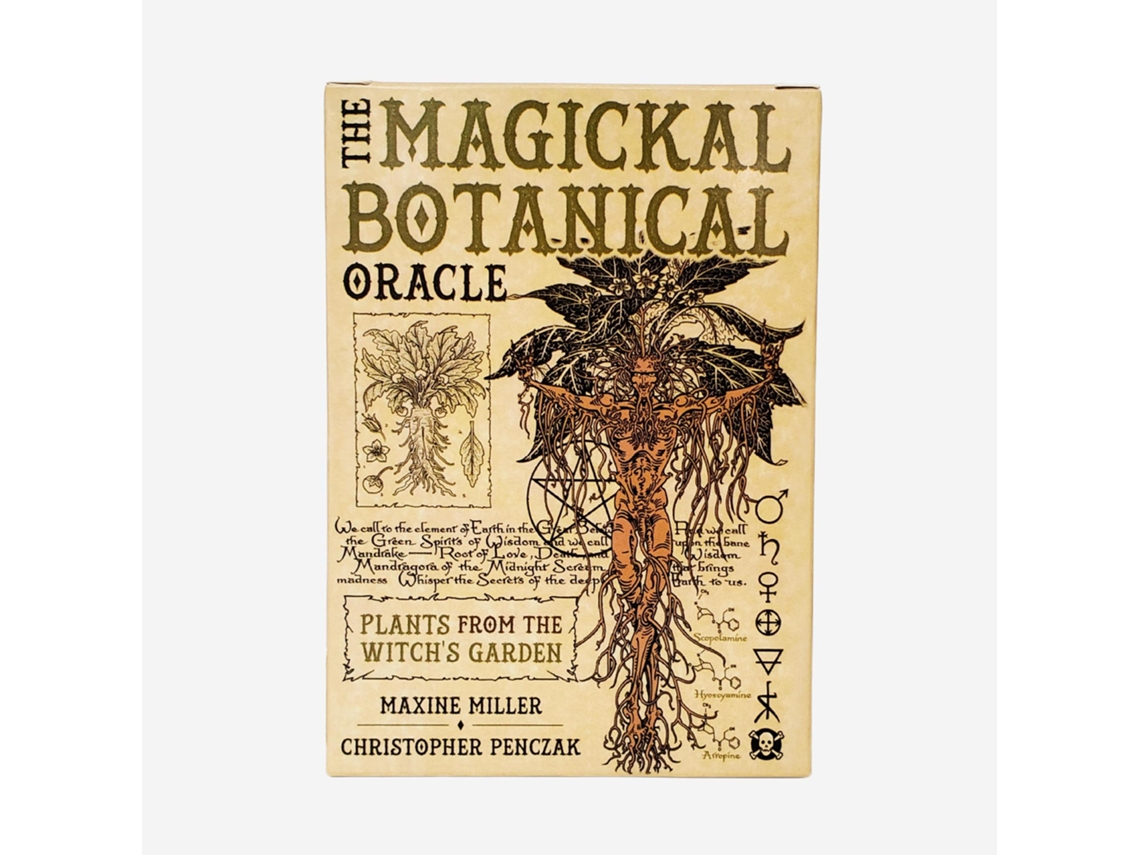 Conjunto De Cartas Oráculo Das Plantas Mágicas - 42 Cartas, Com Manual De Instruções