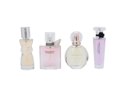 4 Unidades De Perfumes Para Mujer Floral Frutal Elegante Clásico Calmante Y De Larga Duración Con Aroma Exquisito