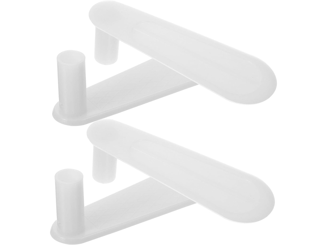 Conjunto De 4 Suportes Reutilizáveis Para Cortinas Cabeceira, Ideais Para Mosquiteiros Acessórios Práticos Instalação E
