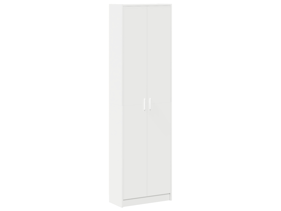 Guarda-roupa Branco Madeira Engenharia Vidaxl Branco Aglomerado De Partículas
