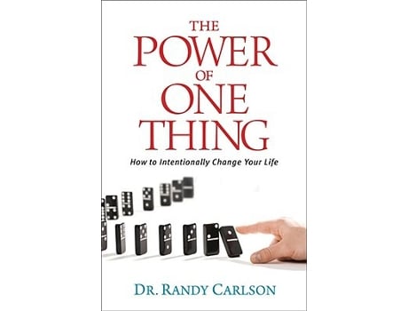 Livro The Power of One Thing How to Intentionally Change Your Life de Dr Randy Carlson (Inglês)