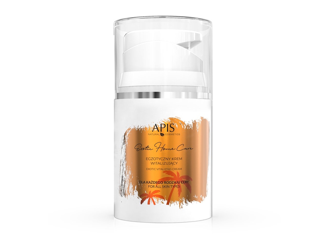 Creme Facial Vitalizante Exótico Para Casa Apis, 50ml