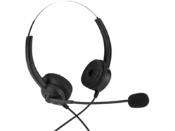 Fone De Ouvido Pusokei Para Call Center, Som Sem Perdas Com Cancelamento De Ruído, Protetores Auriculares Giratórios De