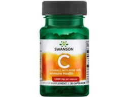 Suplemento Alimentar SWANSON Vitamina C C / Rose Hips (30 cápsulas de 1000mg)