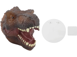 Luminária Noturna Dinossauro Flexman, 7 Cores, Wisteria, De Silicone E