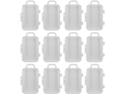 Ukcoco 12-mini Malas De Plástico Transparentes Para Doces, Design Criativo E Proteção Para Celebrações Casamentos