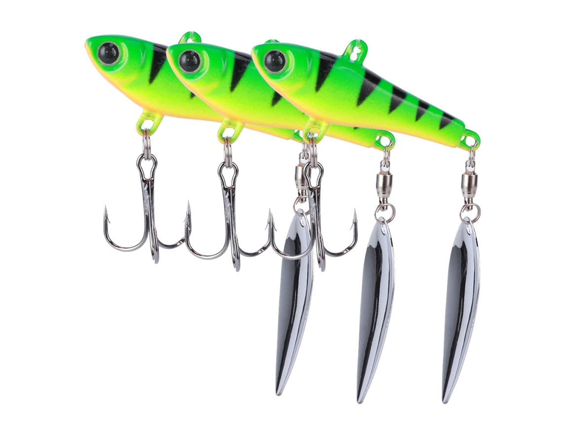 Isca Artificial Rotativa de Alumínio para Pesca