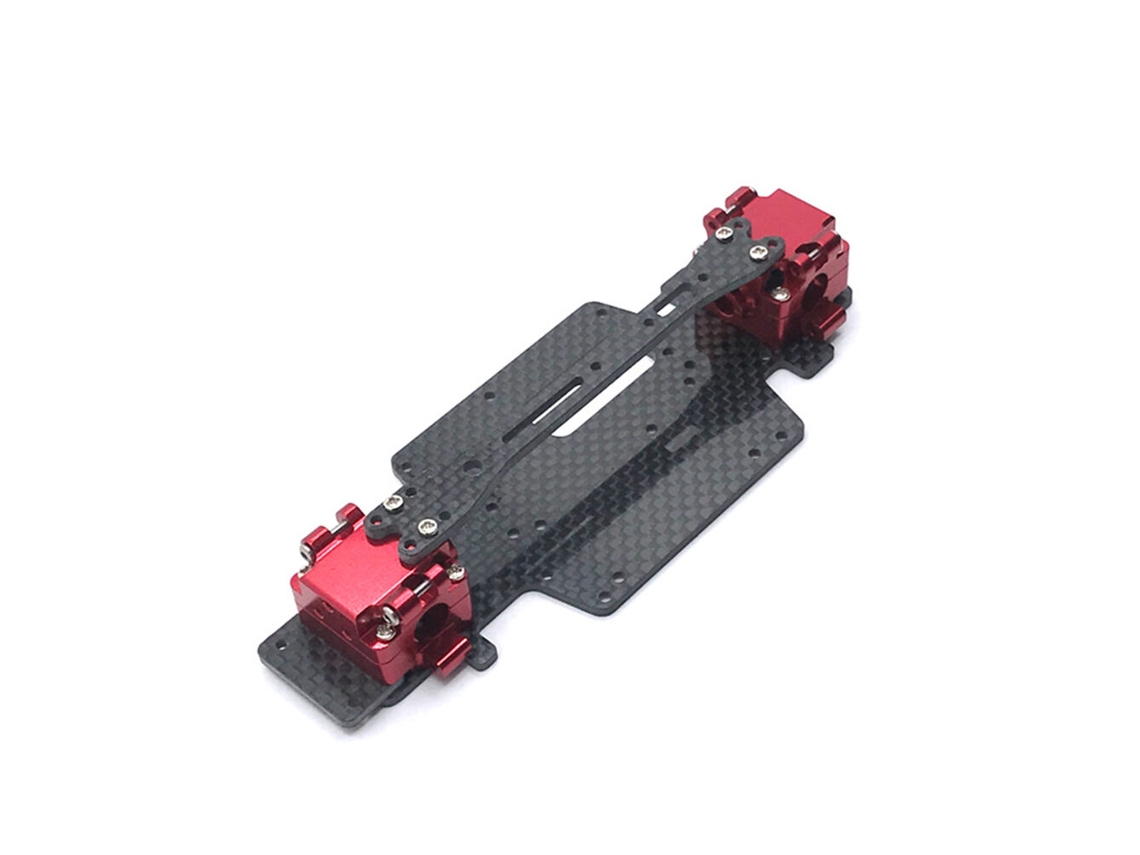 Azul 2pcs Caixa Câmbio Dianteira Traseira Metal Reforçada Wltoys 1/28 284131 K989 K979 K969 Drift Rc Veículos Modelos Peças Reposição MDUG
