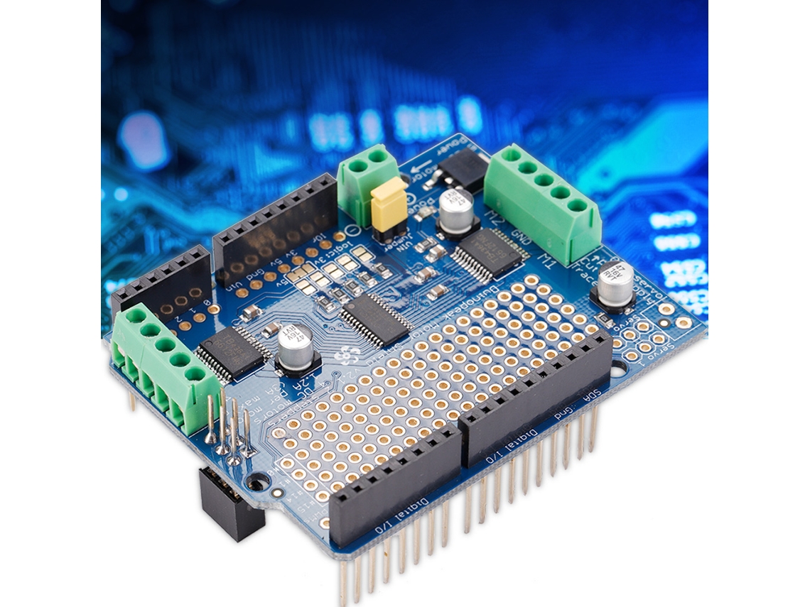 Módulo Multifuncional Tb6612 Para Motor De Passo E Driver De Servo Shield Board