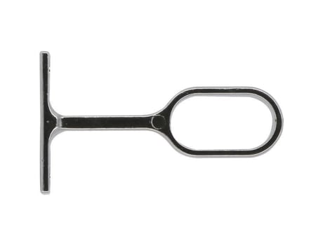 Conjunto De 2 Suportes De Camarim H 30 X Ø 15 X L 55 Mm Cromo Mobois