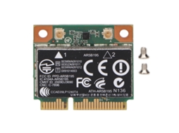 Placa De Rede Sem Fio (wifi 150m Bluetooth 3) Ar5b195 Versão Hp Mini Pcie
