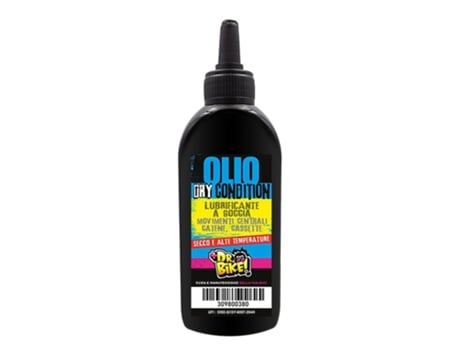 Lubrificante de Corrente Seca 125Ml Transparentedr Bike Ciclo
