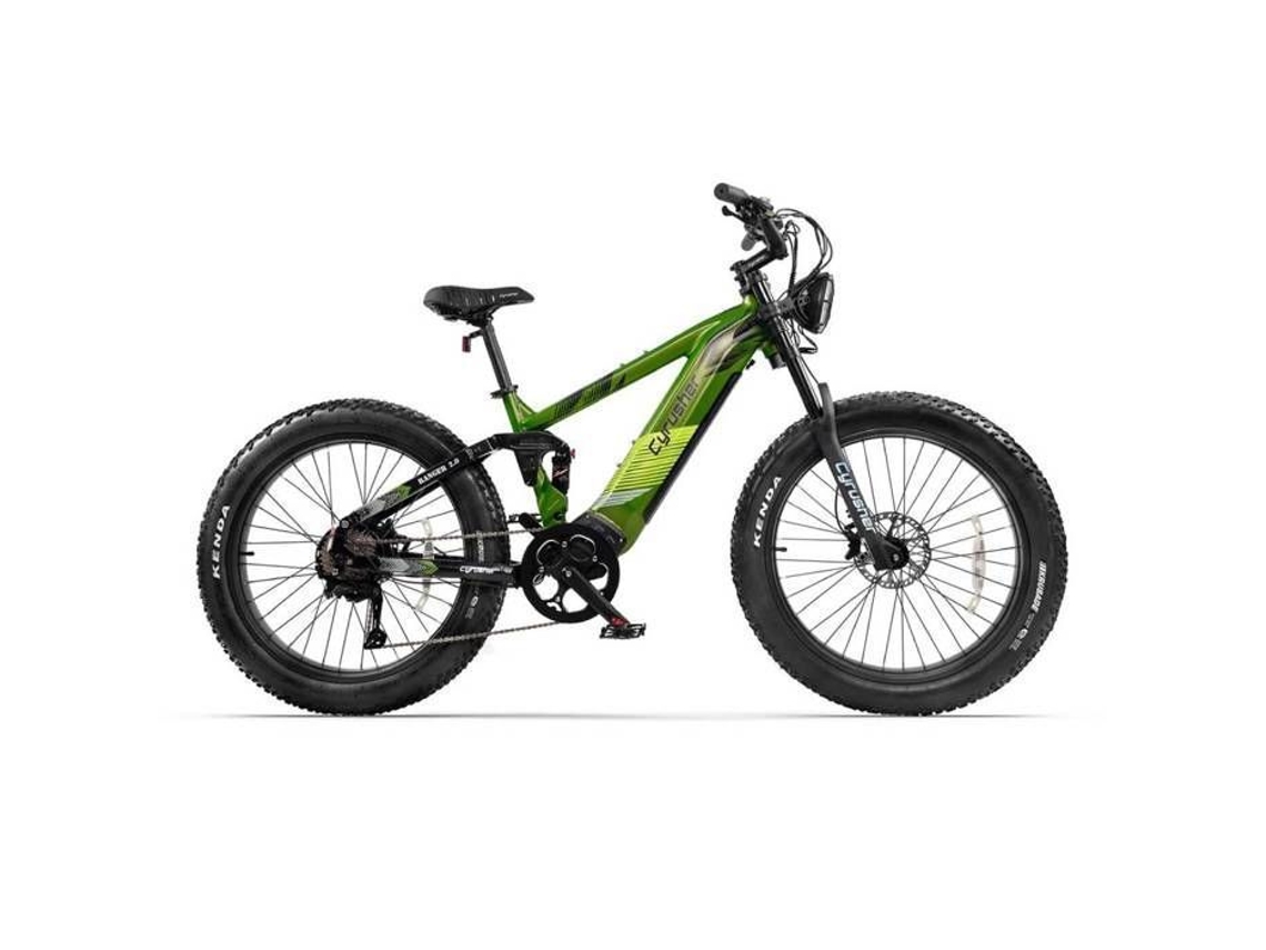 Bicicleta Elétrica Todo terreno CYRUSHER Ranger 2.0 Motor 250 W Bateria 52 V 20 Ah 26 X 4 Pol.