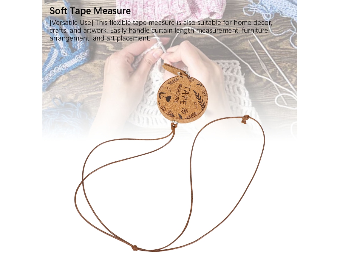 2 Piezas De Cinta Métrica Suave De 1.5m (60 Pulgadas) Retráctil Para Costura, Medida Corporal Y Confección De Ropa