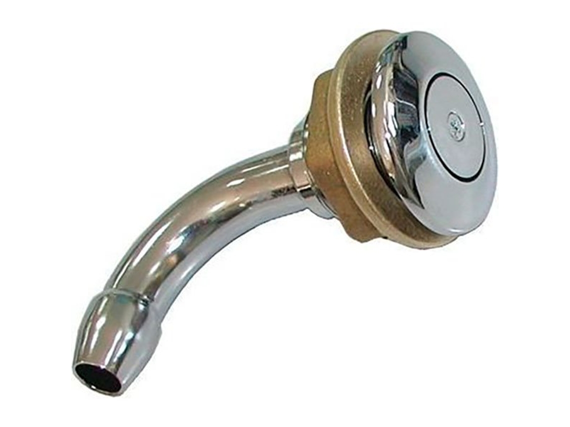 Ventilação Do Tanque de Latão de Montagem Embutida 90º Prateado 16 Mmgoldenship