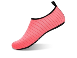 Tênis Sem Cinto com Sola de Borracha, Material Poliéster e Spandex, Resistente À Água, 1cm de Salto, Largura Estreita Rosa