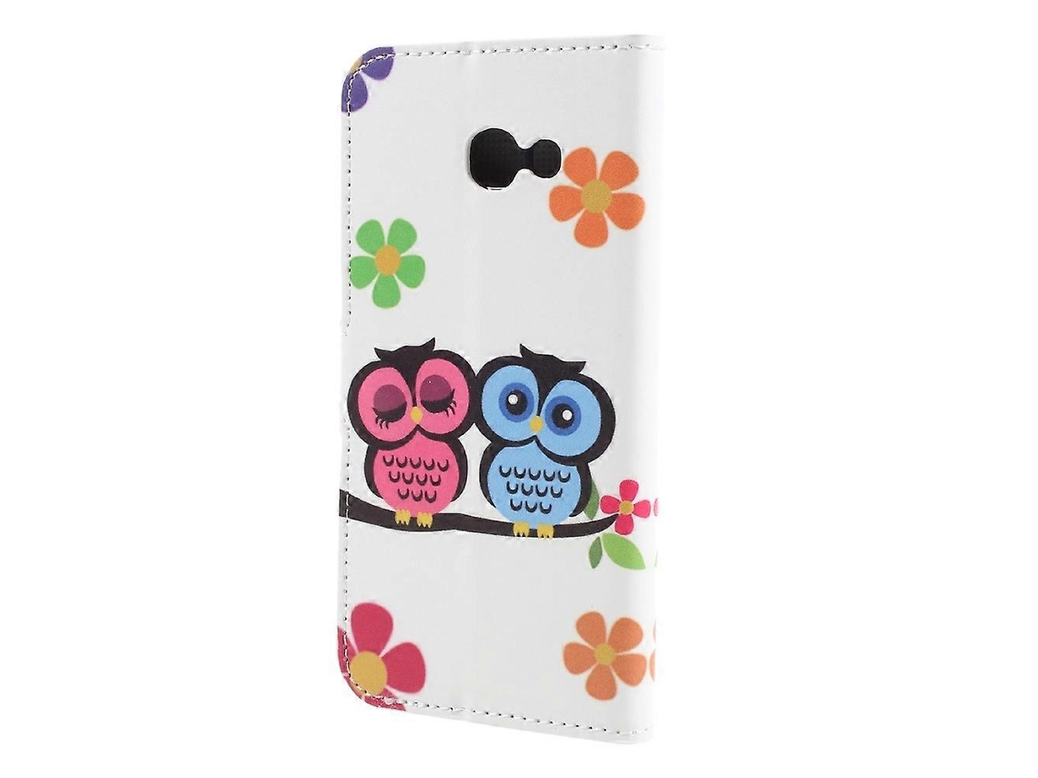 Capa De Celular Em Couro Estampado Para Samsung Galaxy A5 (2017)
