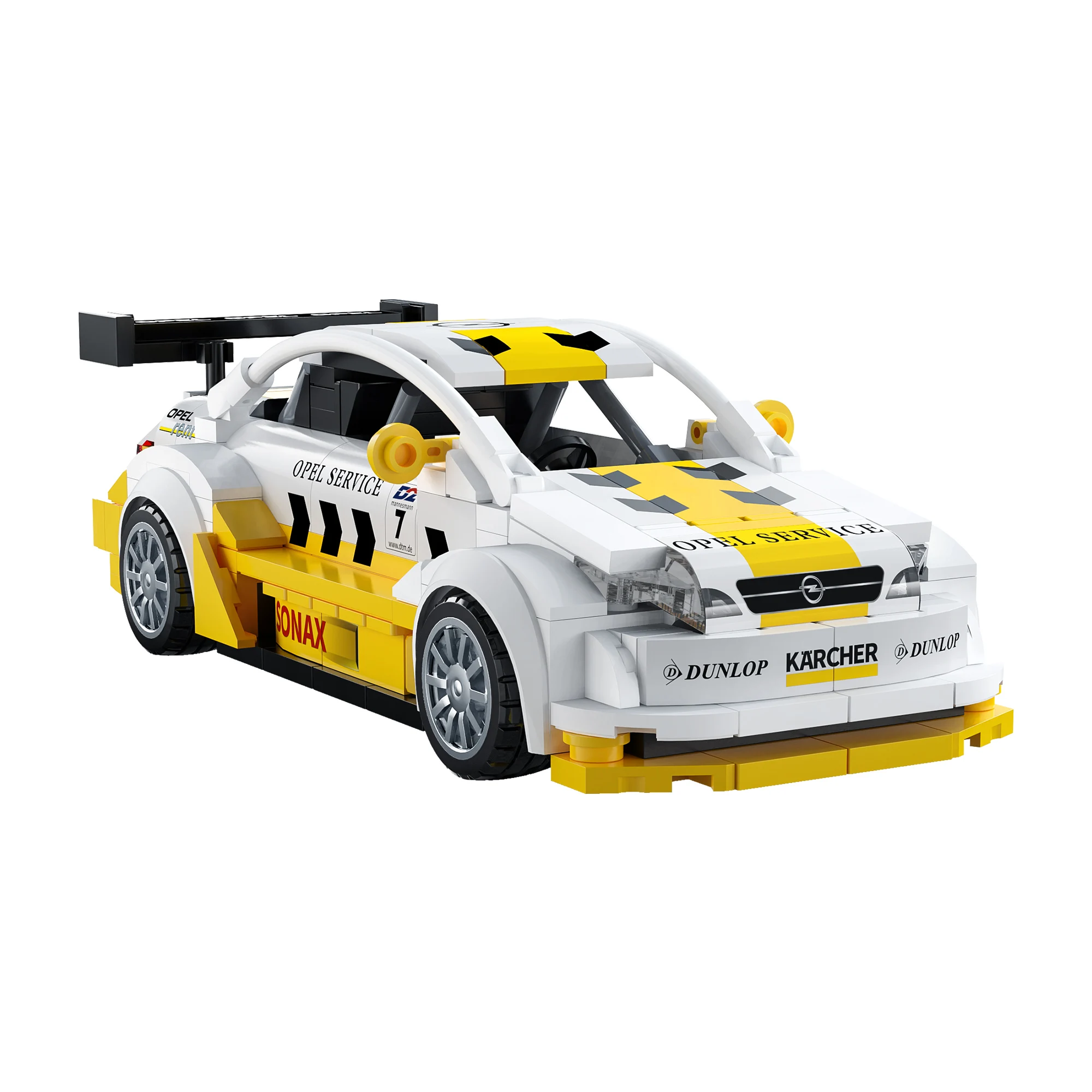 Conjunto De Carro De Corrida V8 Em Escala 1:24, 305 Peças