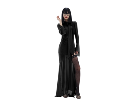 Vestido Feminino Aniye By Scarf Pen Viscose Preto (G)