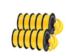 Filamento Pla, Para Impressora 3d, Durã¡vel E Ecolã³gico, Compatã­vel Com Impressoras Fdm, Amarelo Oem