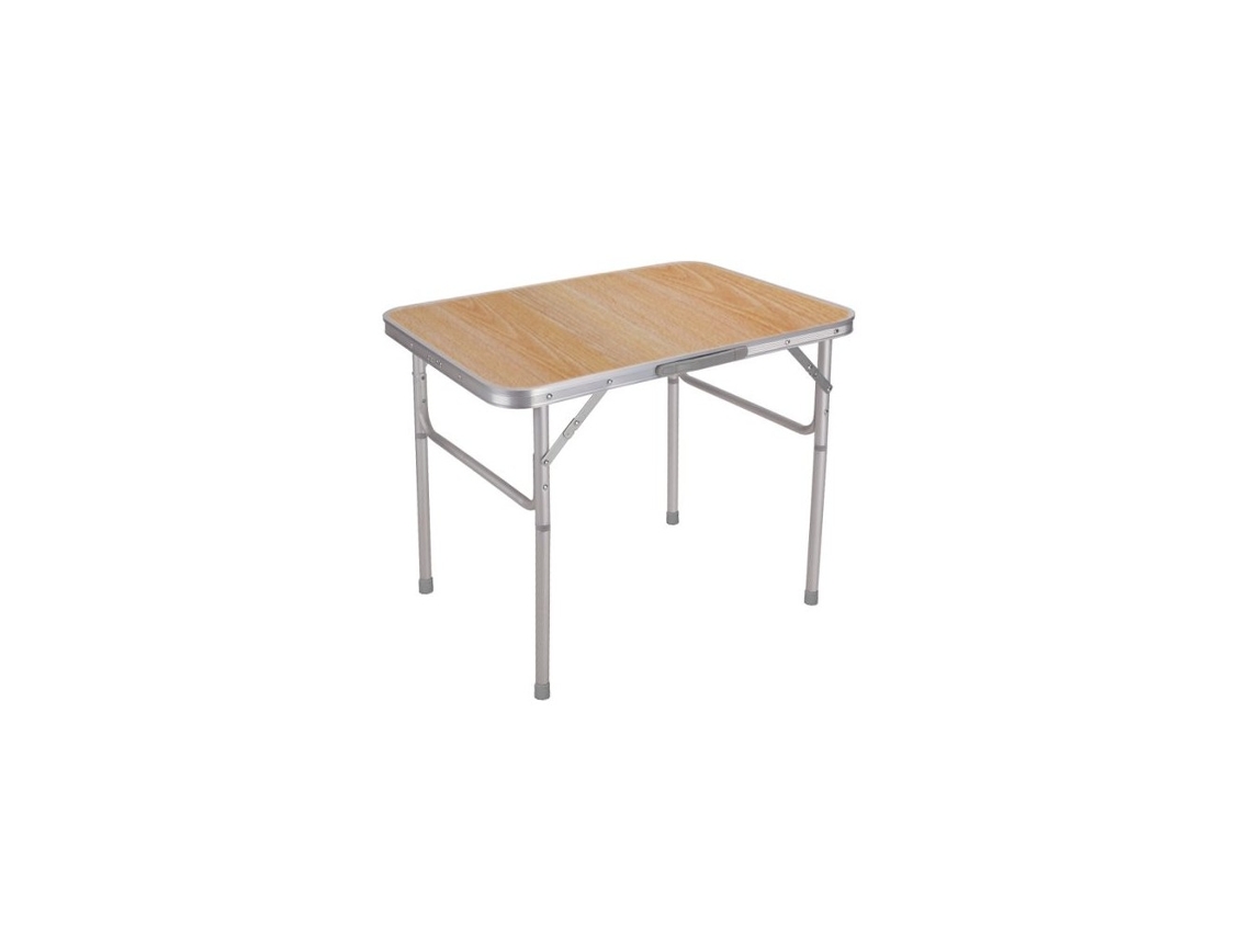 Mesa Dobrável Marbueno Para Camping E Praia, Efeito Madeira Marbueno Summer