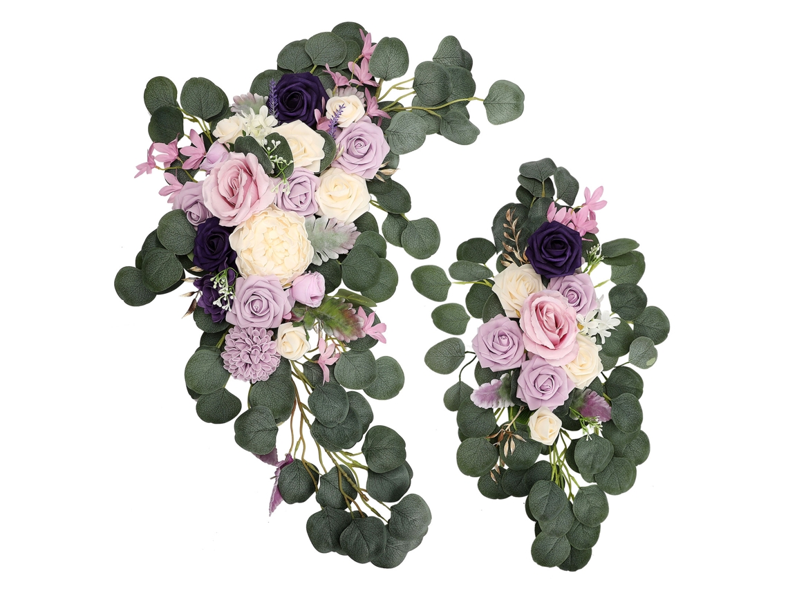 Vinha de rosas para mesa e decoração de casamento LAXISCREED