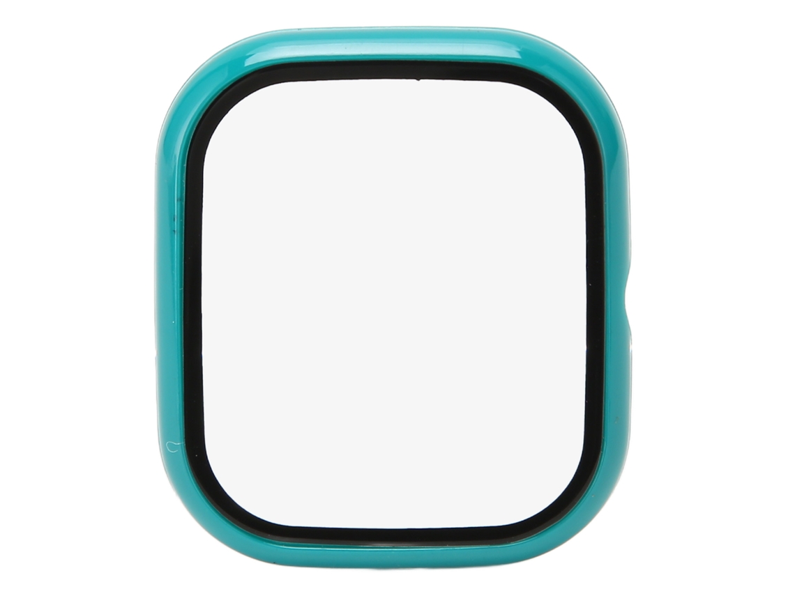 Capa Protetora Pc com Película de Vidro Temperado para Amazfit Gts 4 Mini Verde Escuro