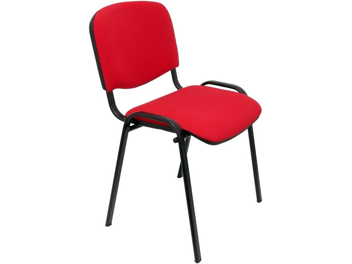 Cadeira de Visitante PIQUERAS Y CRESPO Alcaraz Vermelho (Tecido)