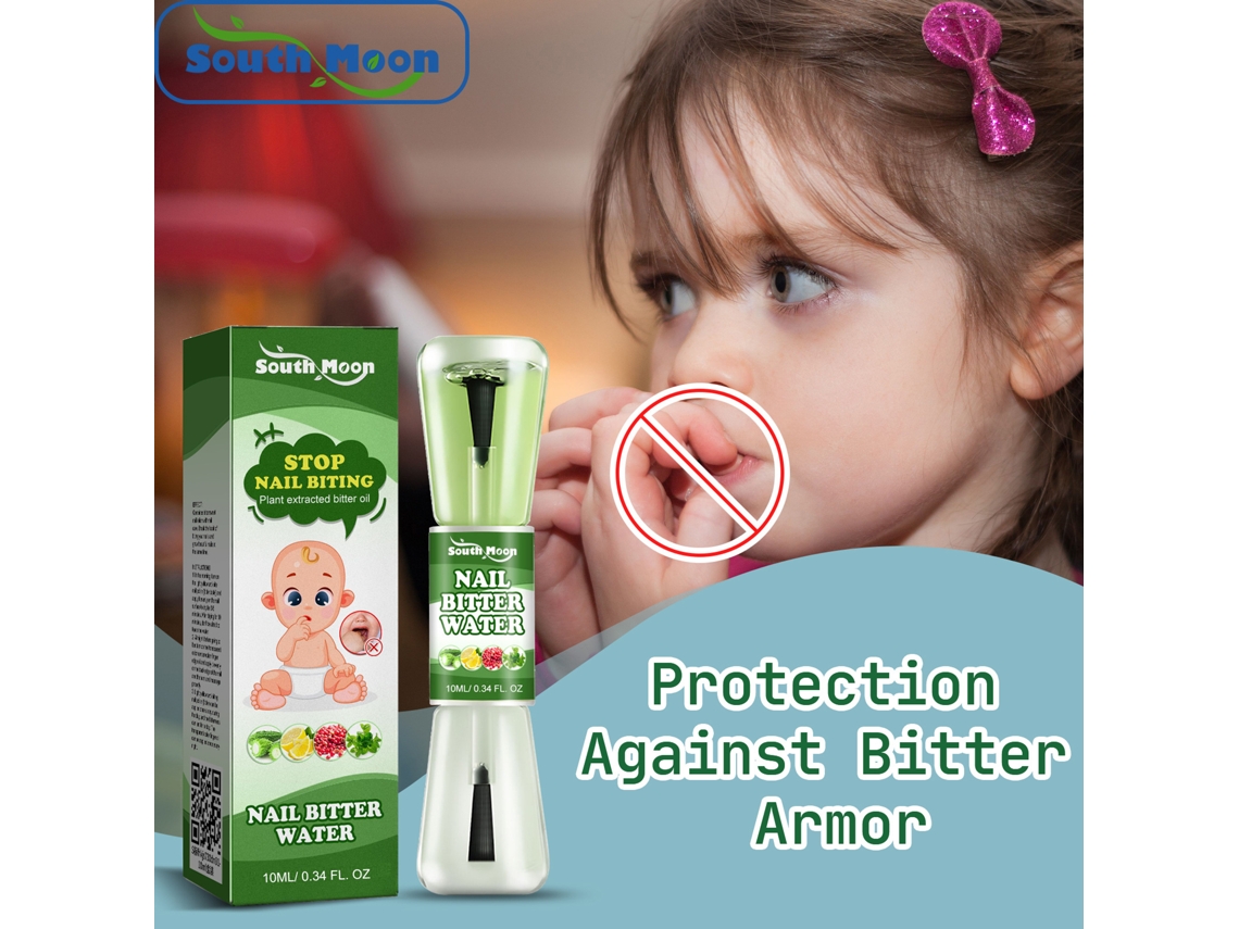 Esmalte Antimorder De Unhas Para Crianças, 10 Ml, Sabor Amargo, Parar De Chupar Polegar, Crescimento Saudável Das Unhas Truyuety