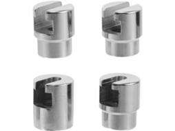 Conjunto de 4 cabeçotes extratores para reparo de misturas sem pintura, ferramentas de reparo